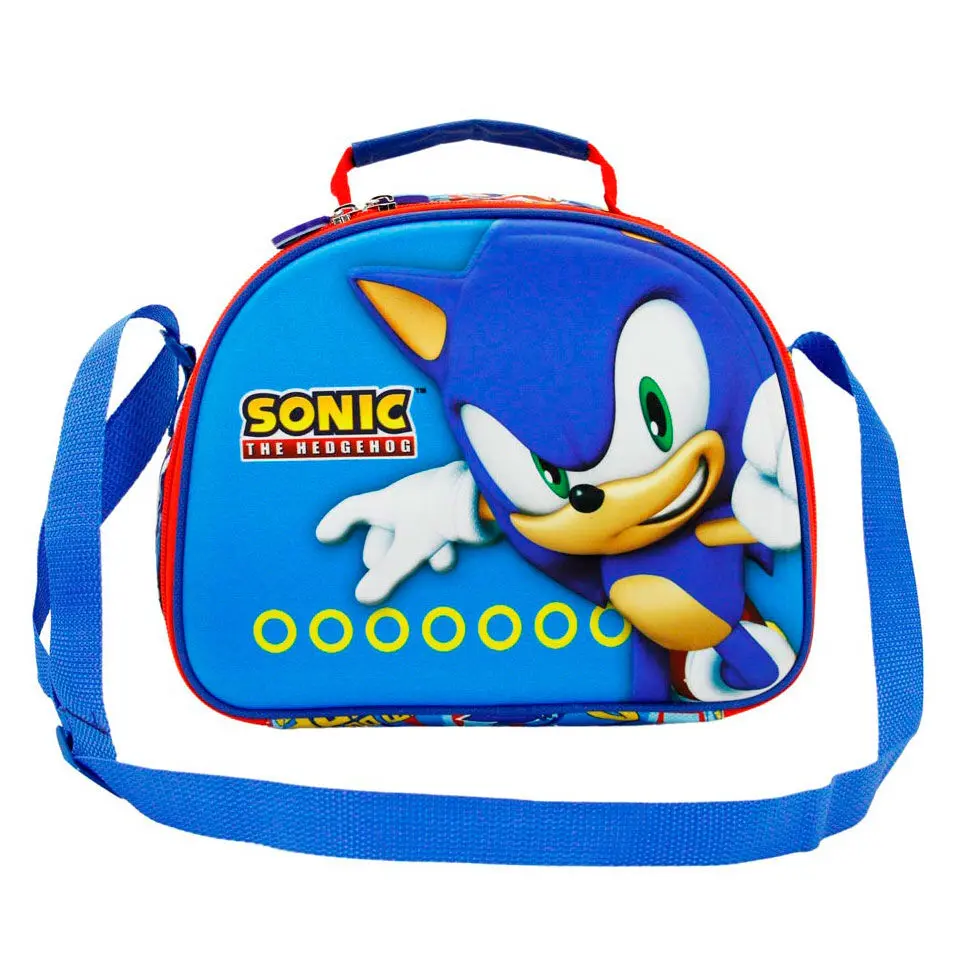 Sonic Fast 3D lunch bag product photo