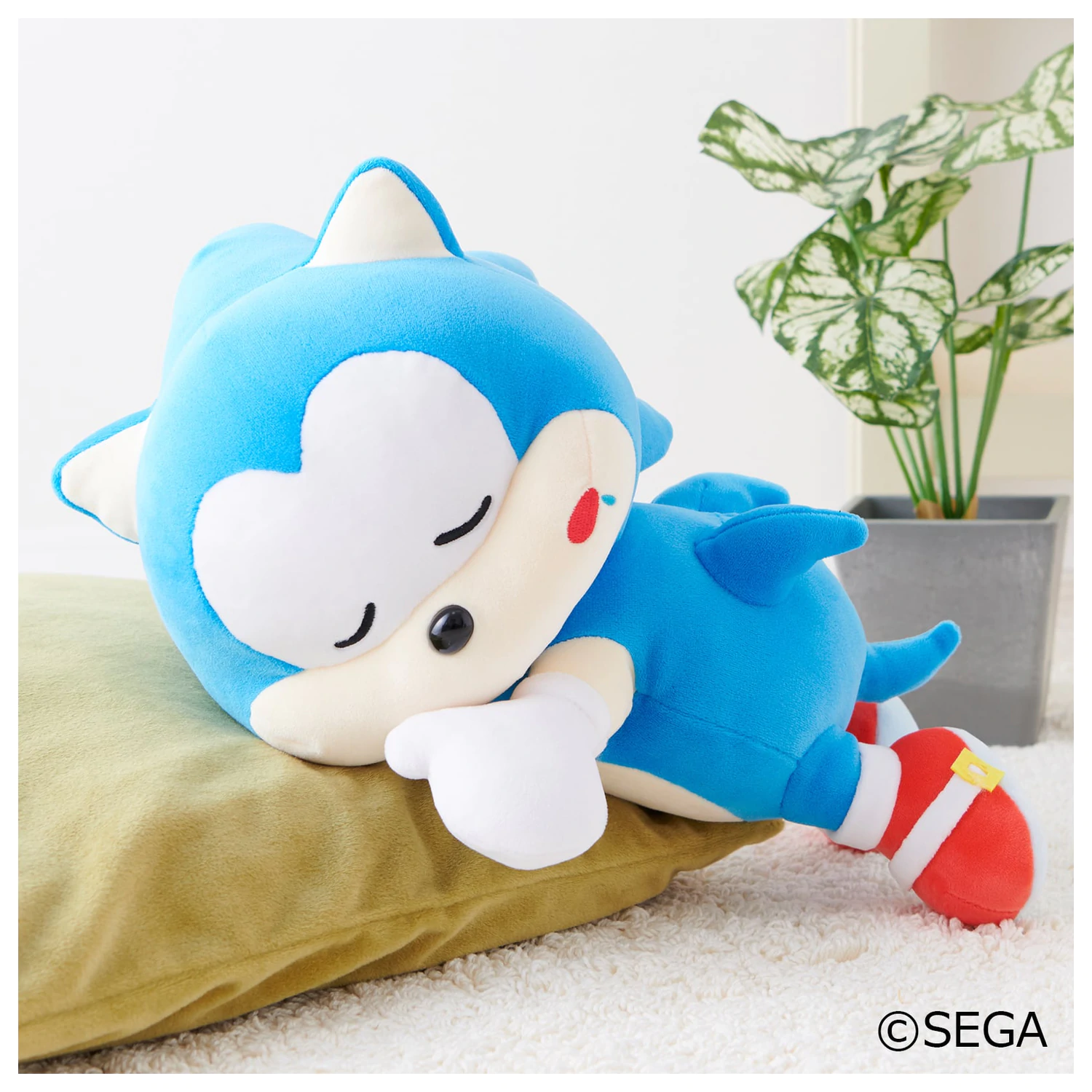 SONIC & FRIENDS Sonic Sleep Plush Toy 20cm product photo
