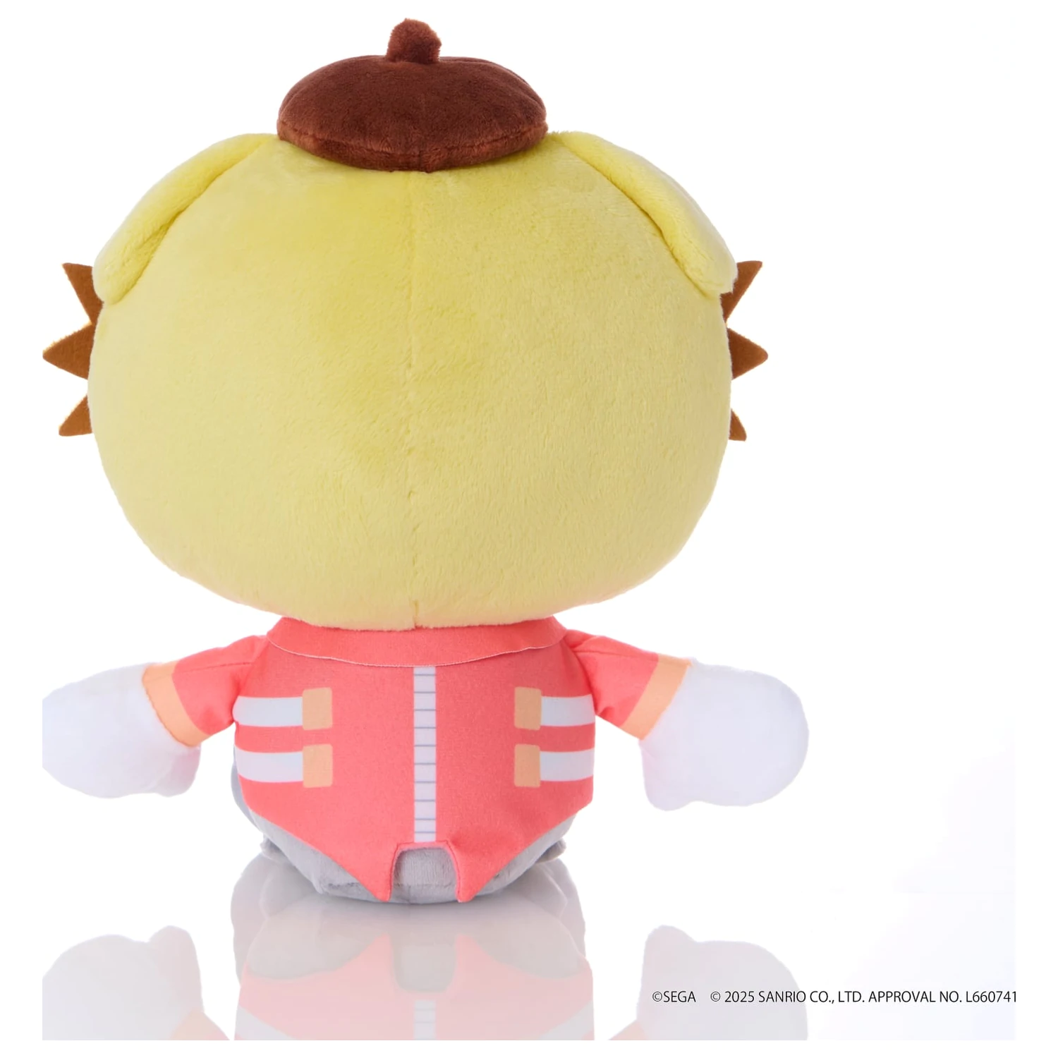 Sonic & Friends X Sanrio Dr. Eggman X Pompompurin Plush Toy 24cm product photo