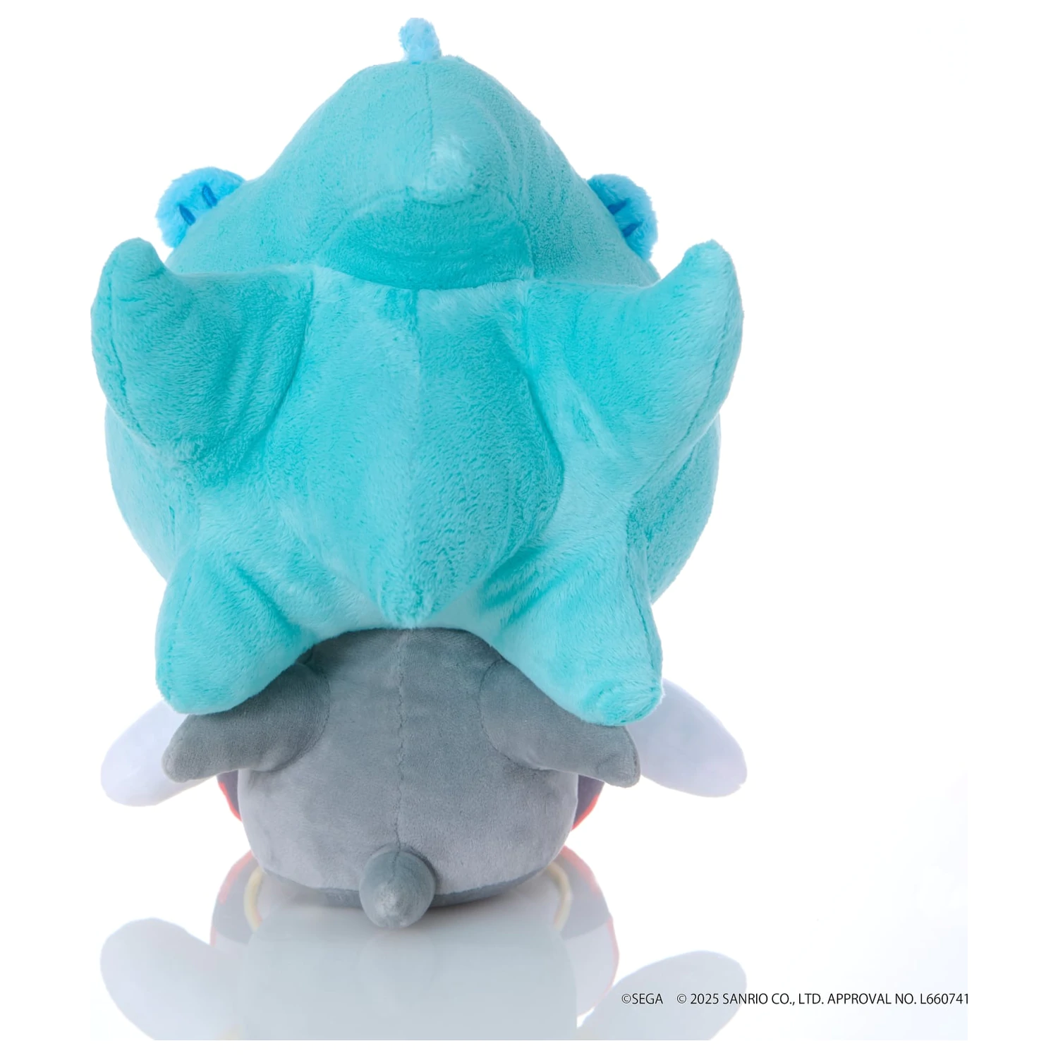 Sonic & Friends x Sanrio Shadow x Hangyodon Plush Toy 24cm product photo