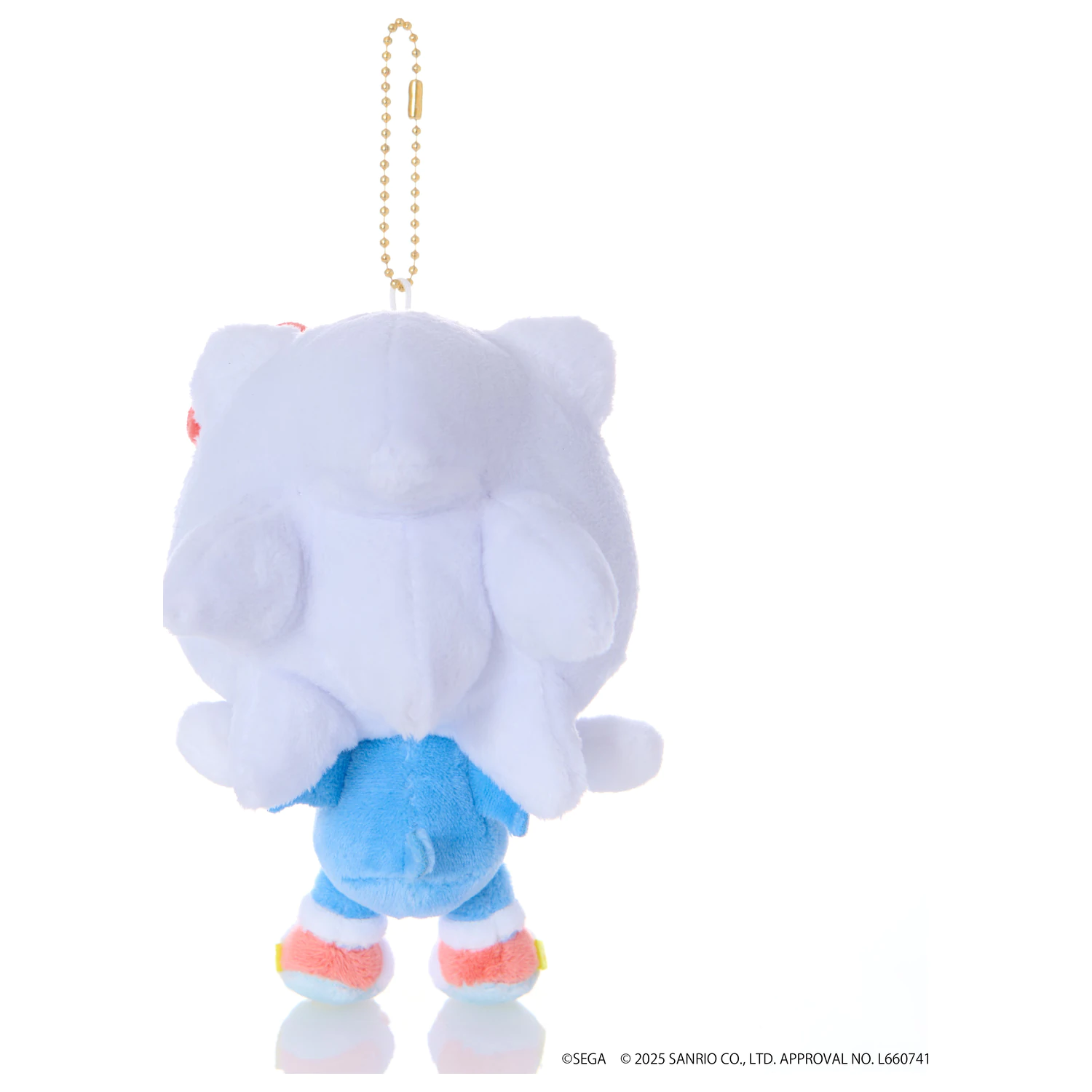 SONIC & FRIENDS x SANRIO Sonic x Hello Kitty Mascot Plush 8cm product photo