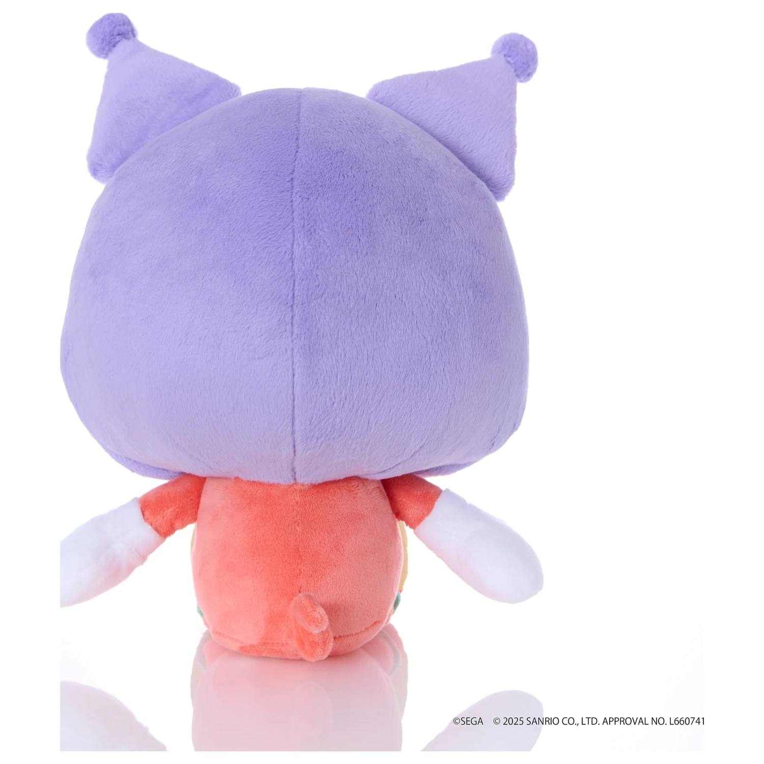 SONIC & FRIENDSX SANRIO Knuckles X Kuromi Plush 24cm product photo