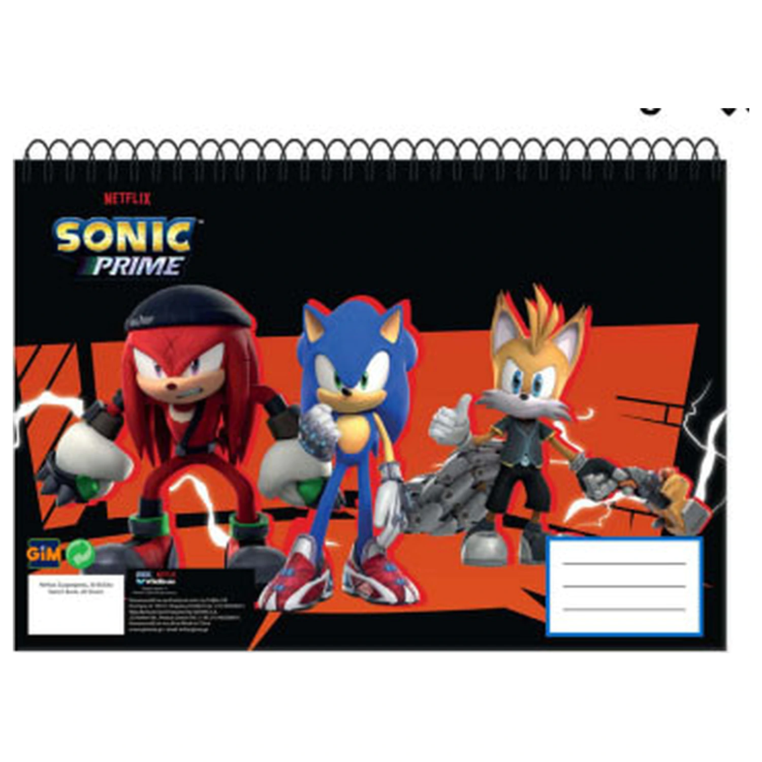 Sonic Get Me A/4 Spiral Sketch Pad, 30 sheets product photo