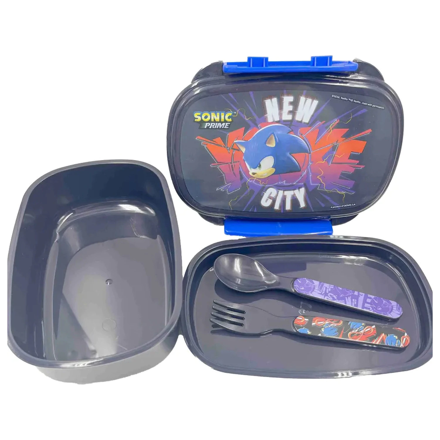 Sonic Get Me Sandwich Box + Cutlery Set product photo