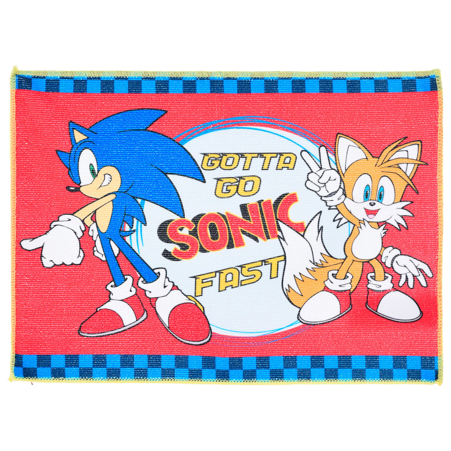 Sonic Gotta Go hand towel, face towel, towel product photo