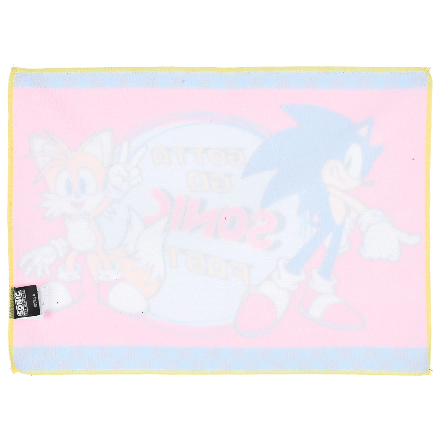 Sonic Gotta Go hand towel, face towel, towel product photo