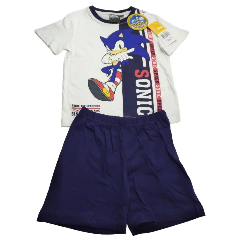 Sonic short children's pajamas product photo