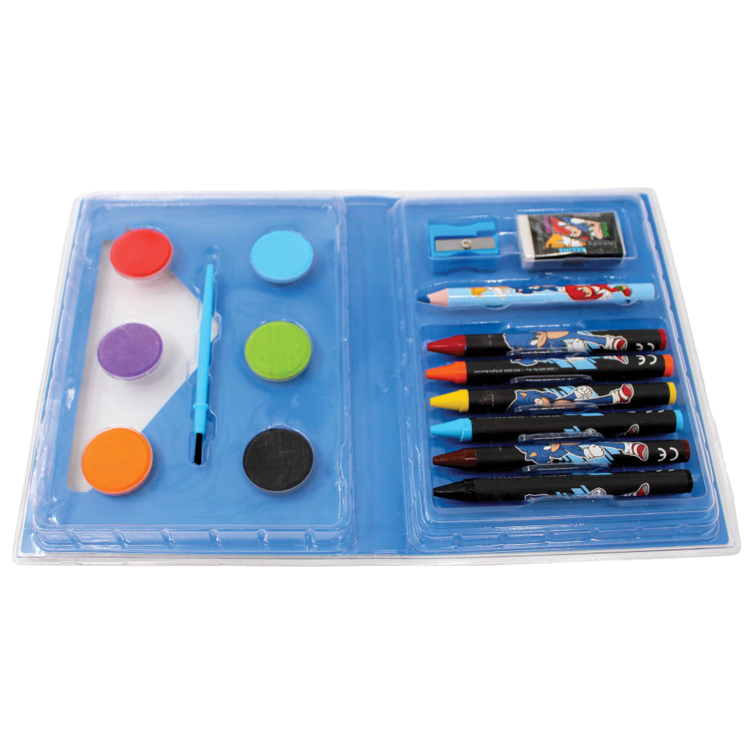 Sonic Hype Man mini art set product photo