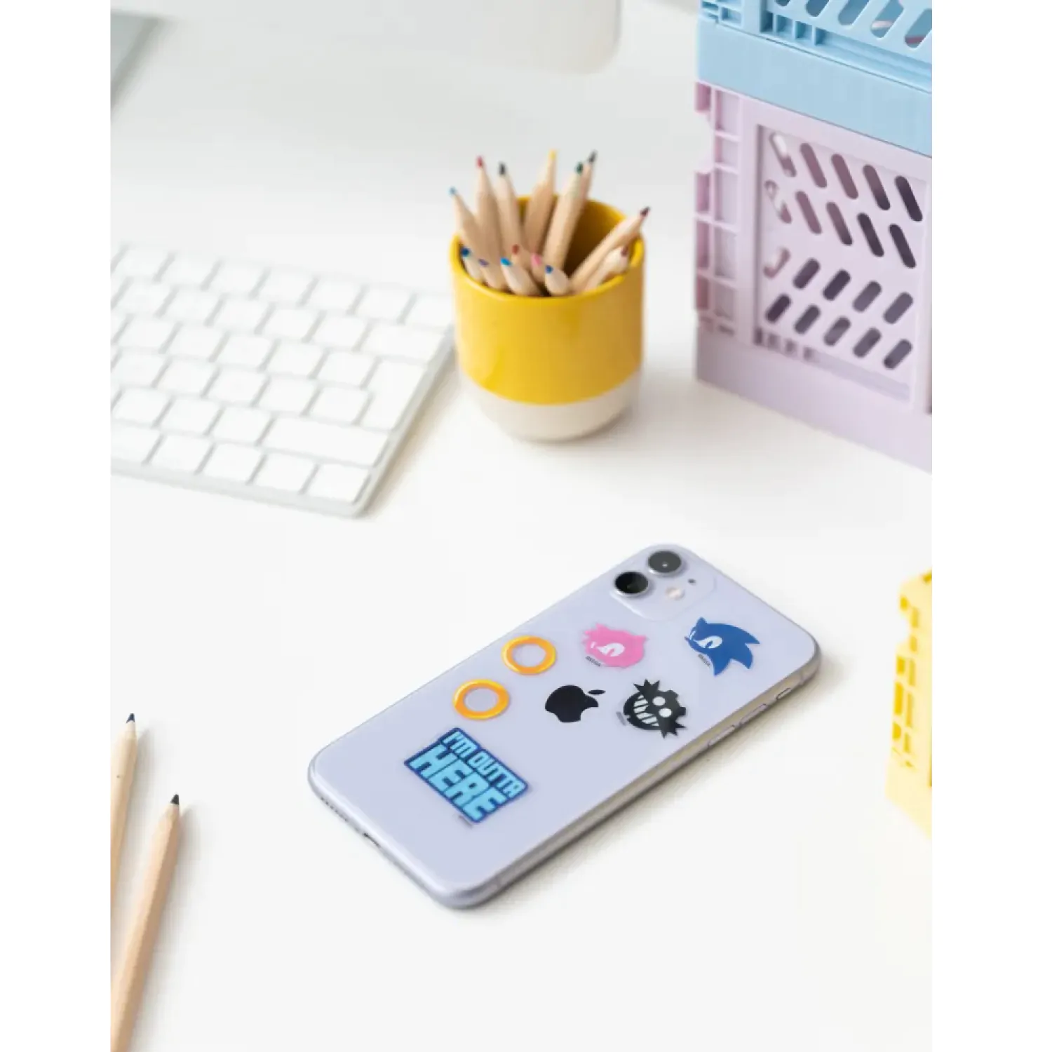 Sonic sticker set product photo