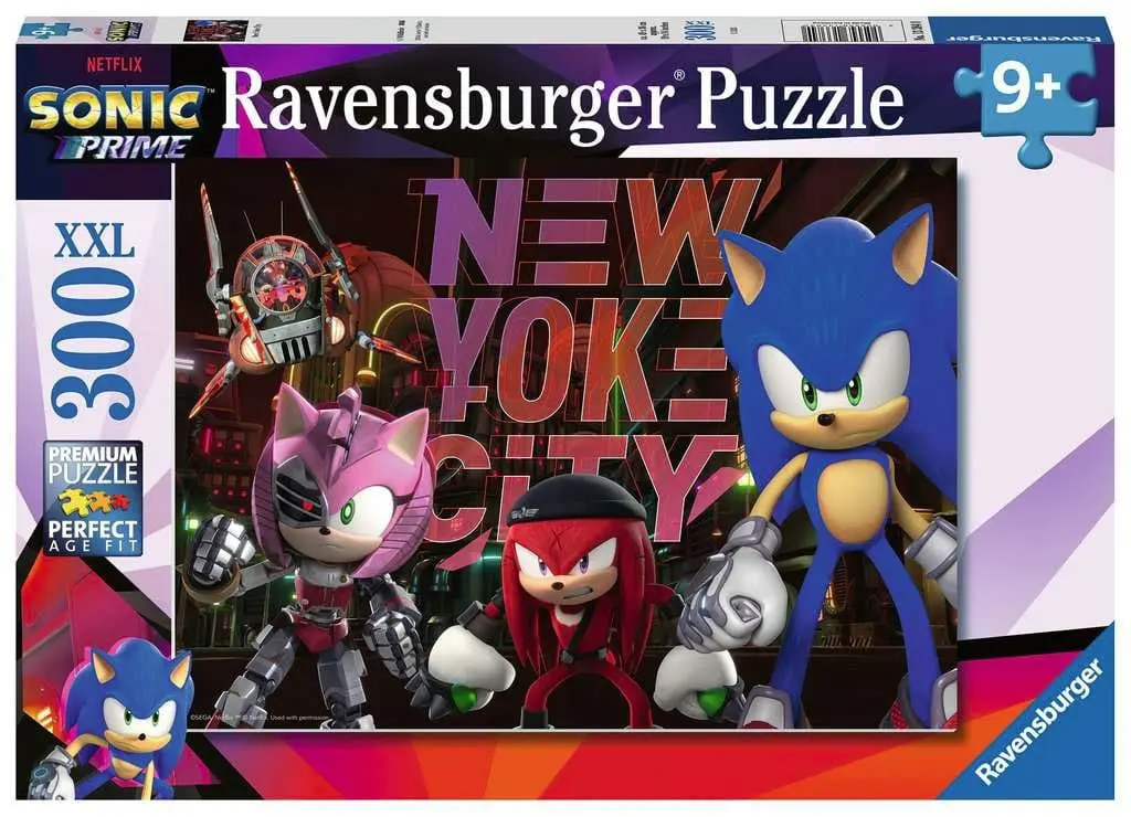 Sonic Prime Children's Jigsaw Puzzle XXL New York City (300 pieces) termékfotó