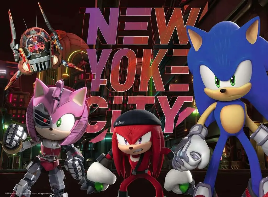 Sonic Prime Children's Jigsaw Puzzle XXL New York City (300 pieces) termékfotó