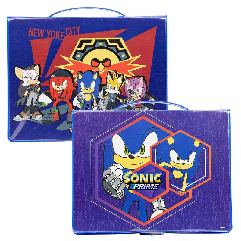 Sonic Prime Colouring stationery set product photo