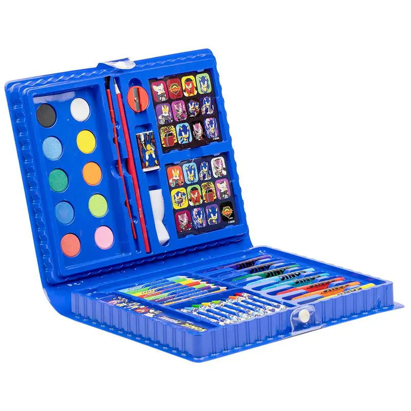 Sonic Prime Colouring stationery set product photo
