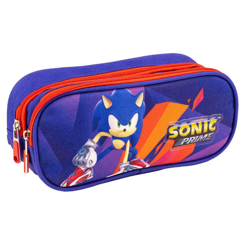 Sonic Prime double pencil case product photo