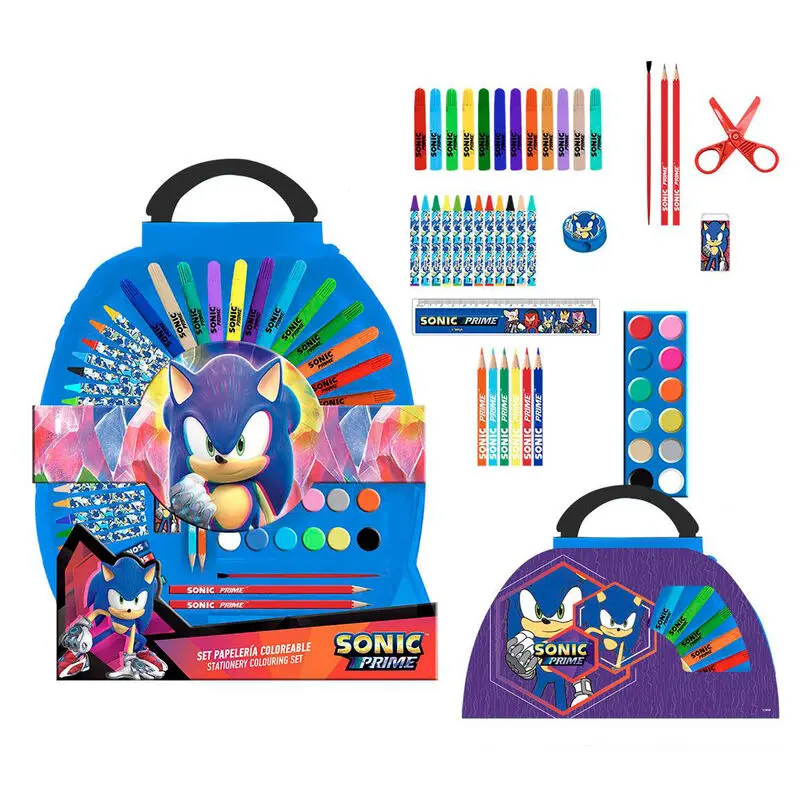 Sonic Prime Stationery set 50pcs product photo