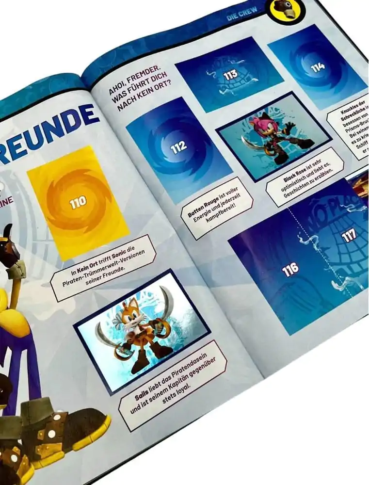 Sonic Prime Sticker Collection Album *German Version* termékfotó