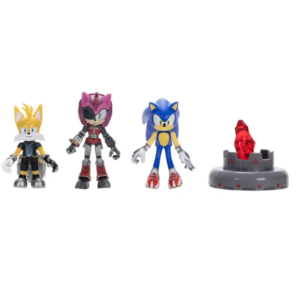 Sonic Prime New Yoke City set figures 6cm product photo