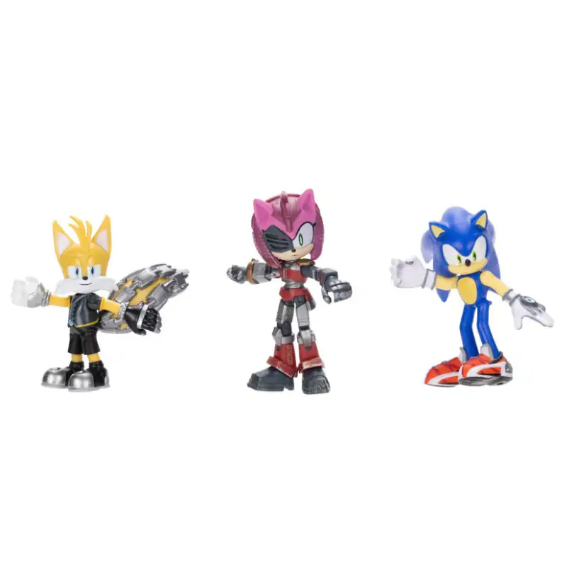 Sonic Prime New Yoke City set figures 6cm product photo