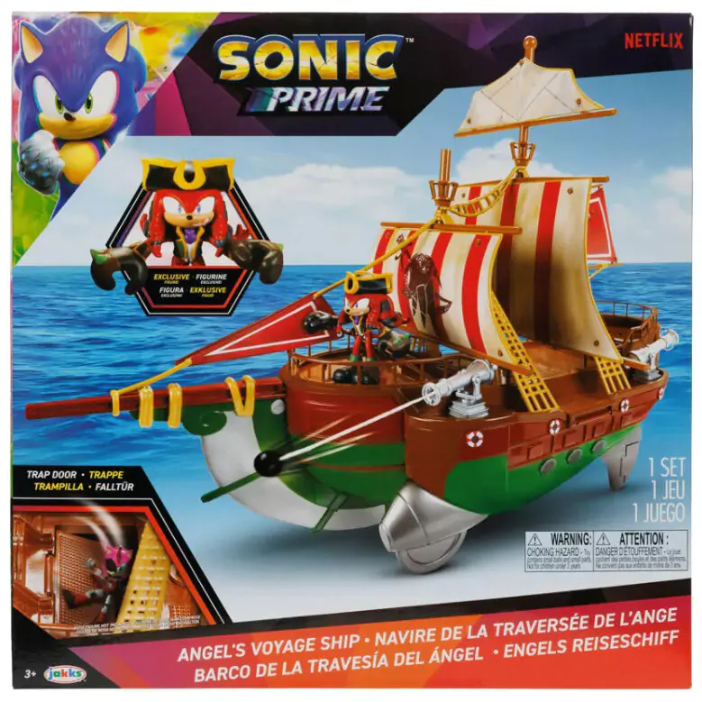 Sonic Prime Pirate Ship playset termékfotó