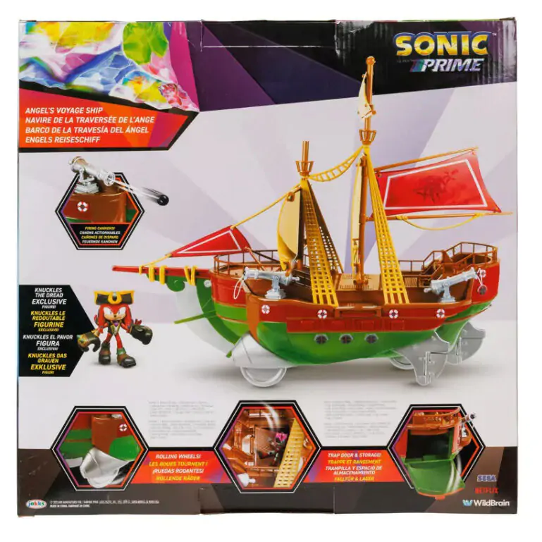 Sonic Prime Pirate Ship playset termékfotó