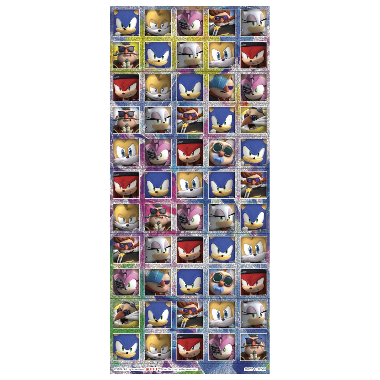 Sonic Prime Super Sticker Set with Toy product photo