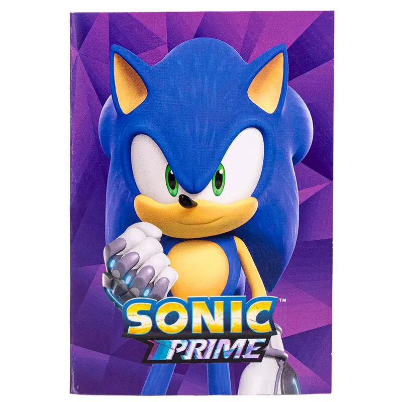 Sonic Prime Colouring stationery set product photo