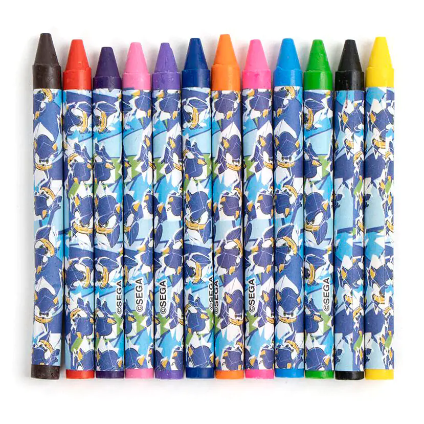 Sonic Prime colouring stationery set product photo