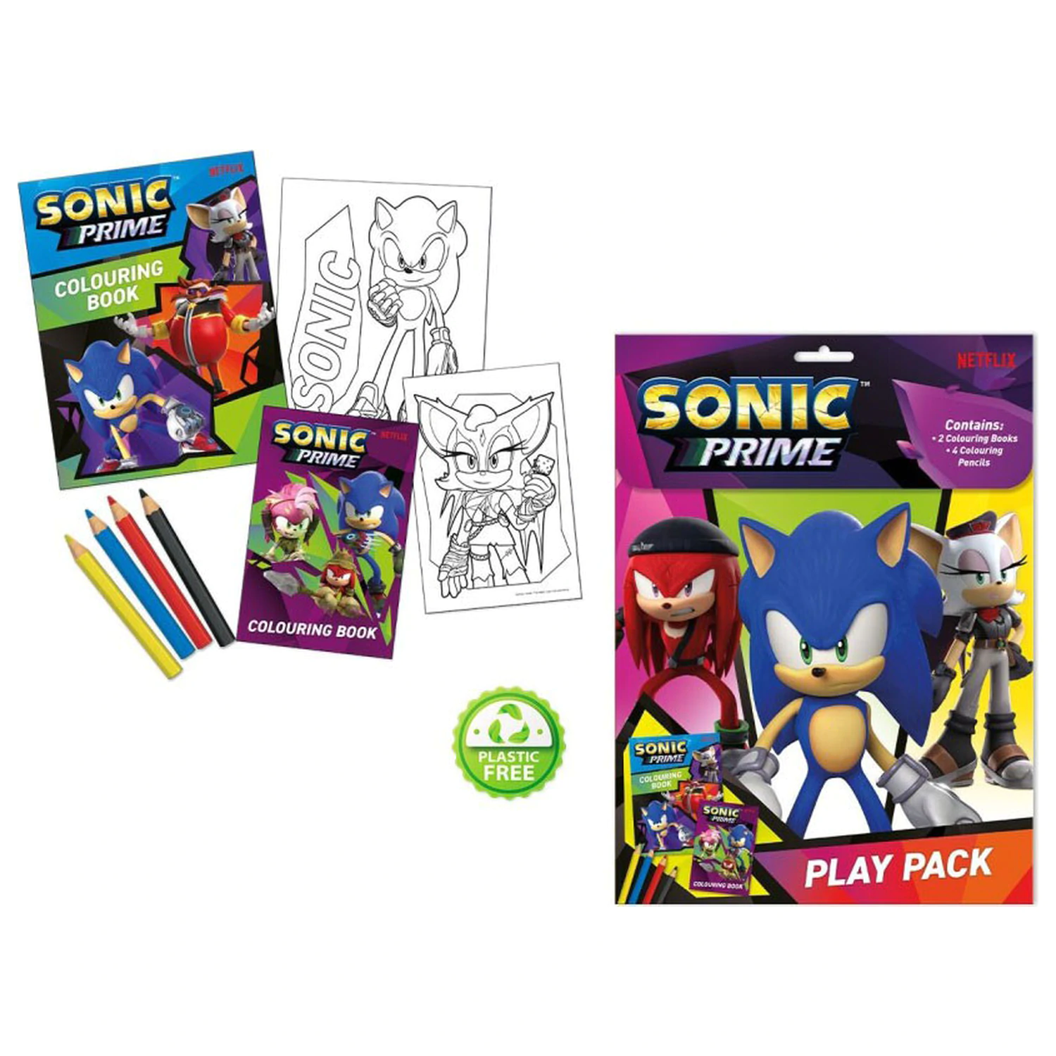 Sonic Prime Coloring Set product photo