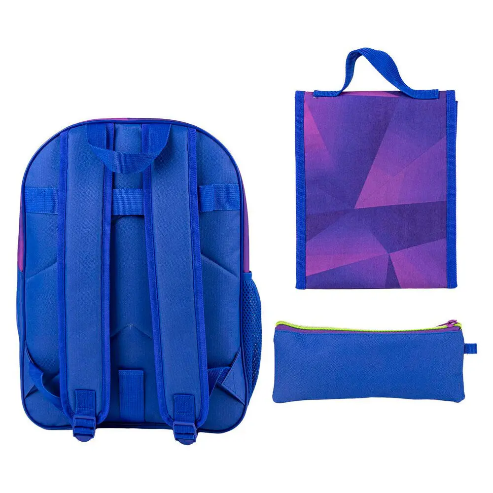 Sonic Prime backpack + lunch box + pencil case 42cm termékfotó