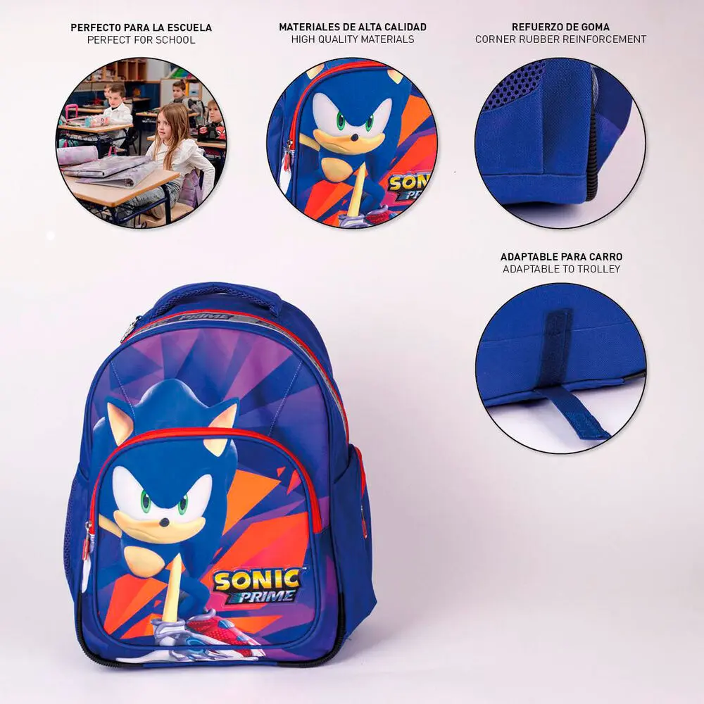 Sonic Prime backpack 42cm product photo