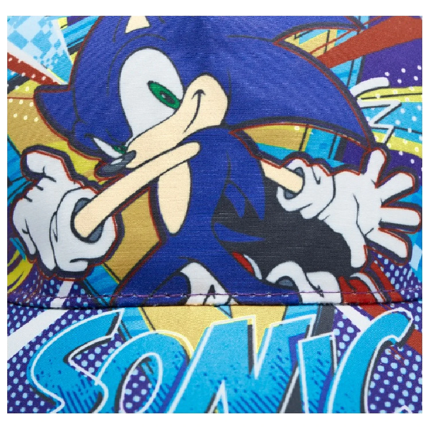 Sonic Ring Runner Blue Kids' Baseball Cap 52 cm product photo