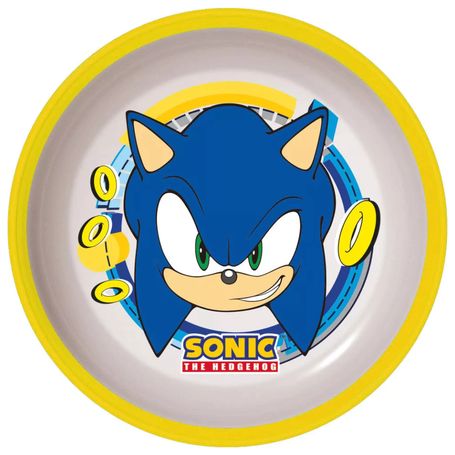 Sonic Rings non-slip micro deep plate product photo