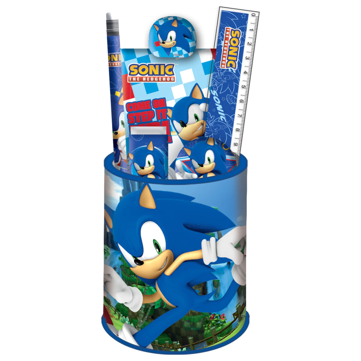 Sonic Rush Stationery Set 7 Pcs product photo