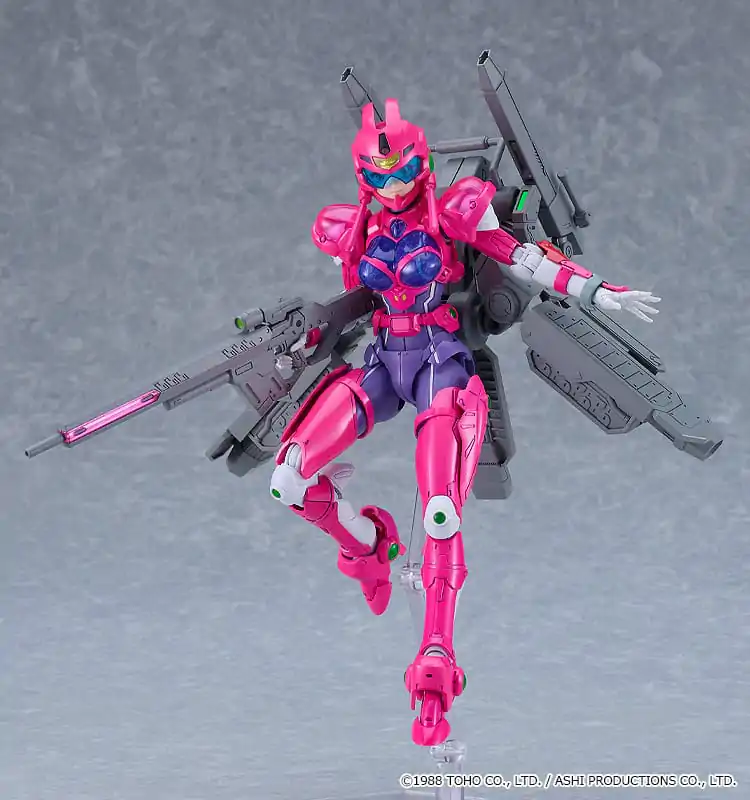 Sonic Soldier Borgman PLAMAX Plastic Model Kit Artistic Arrange Anice Farm &amp; Sonic Weapon Set 17 cm product photo