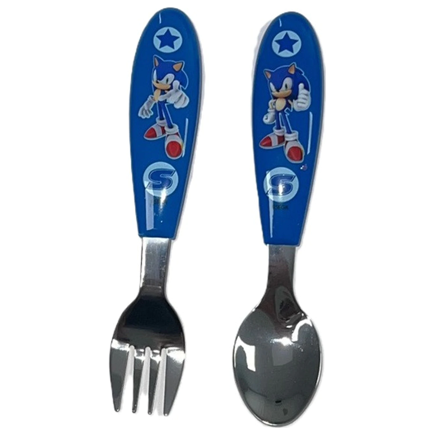 Sonic Speed Metal Ergo Cutlery Set - 2 Piece product photo