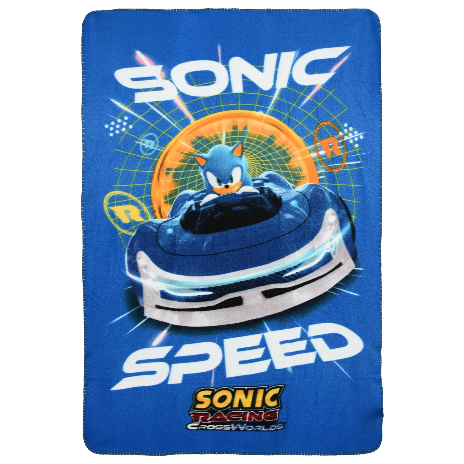 Sonic Speed fleece blanket 100x150cm product photo