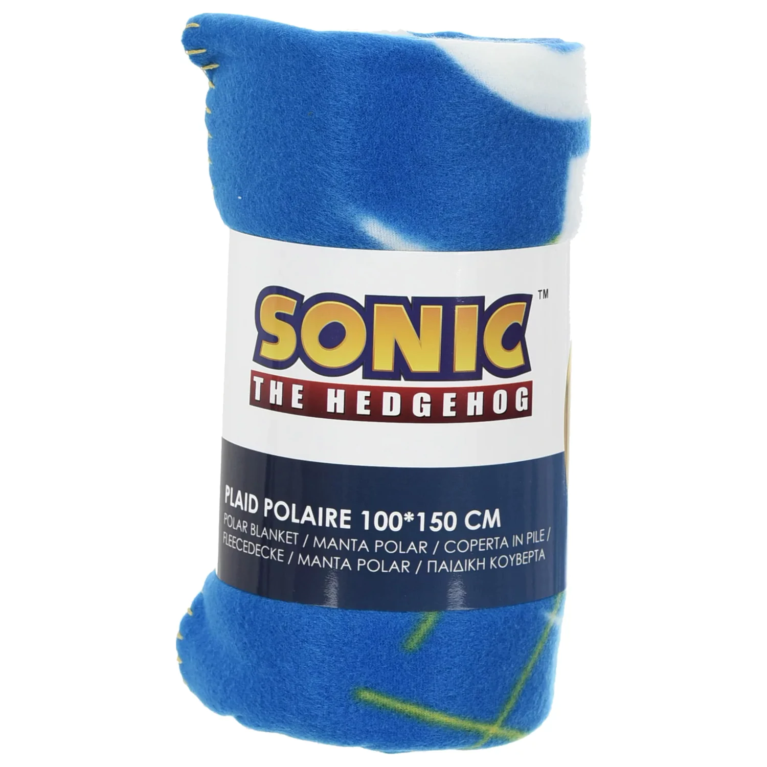 Sonic Speed fleece blanket 100x150cm product photo