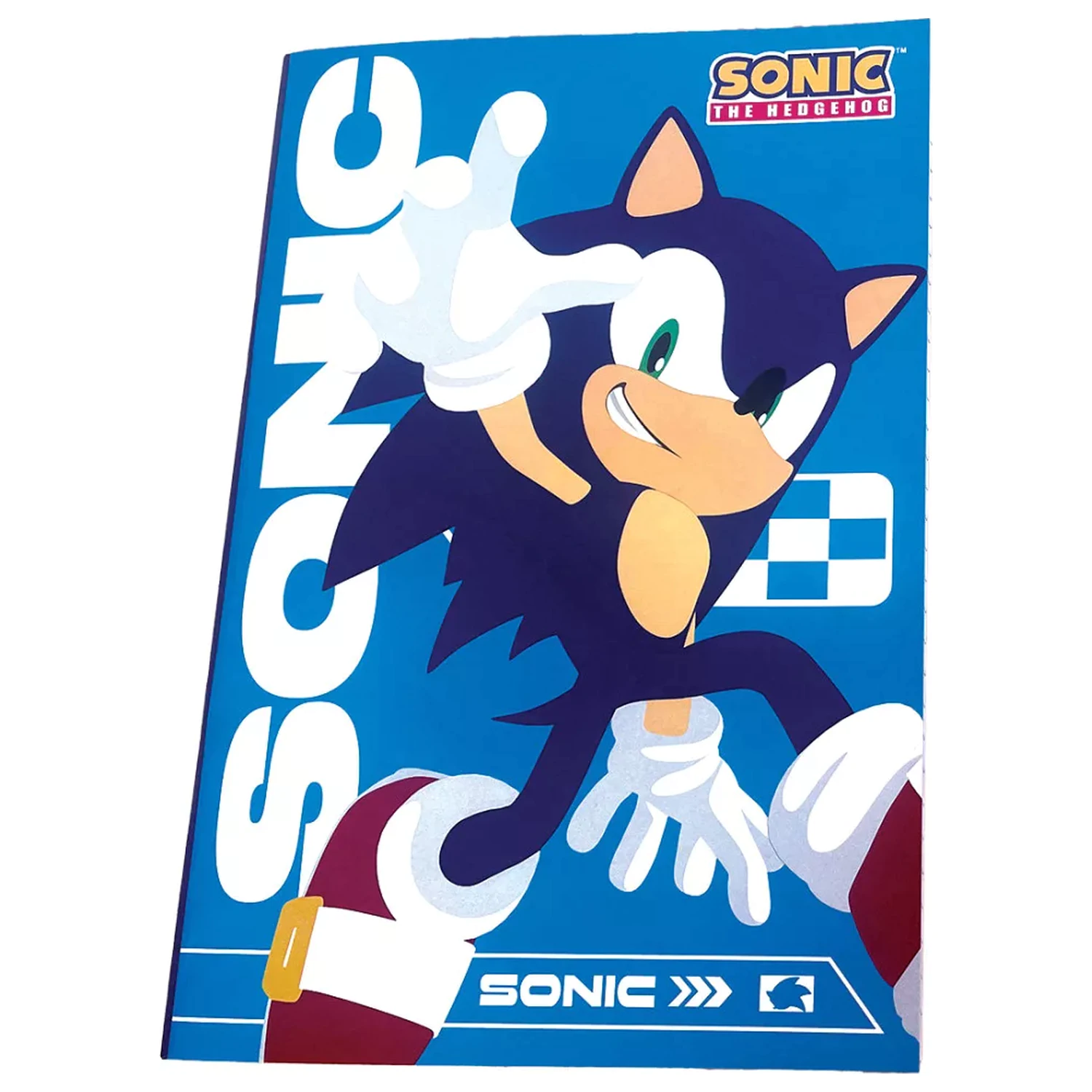 Sonic Speedy B/5 Lined Notebook, 40 Pages product photo