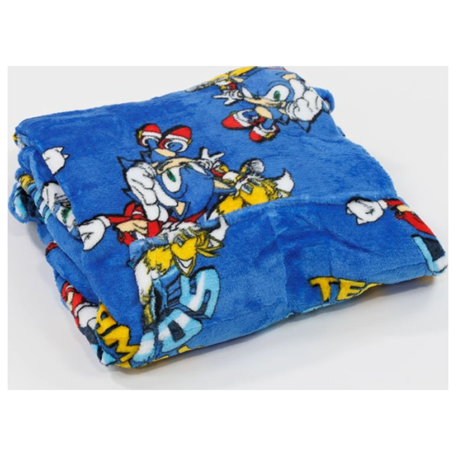 Sonic Team Wearable Plush Fleece Blanket Poncho for 7-14 Years product photo