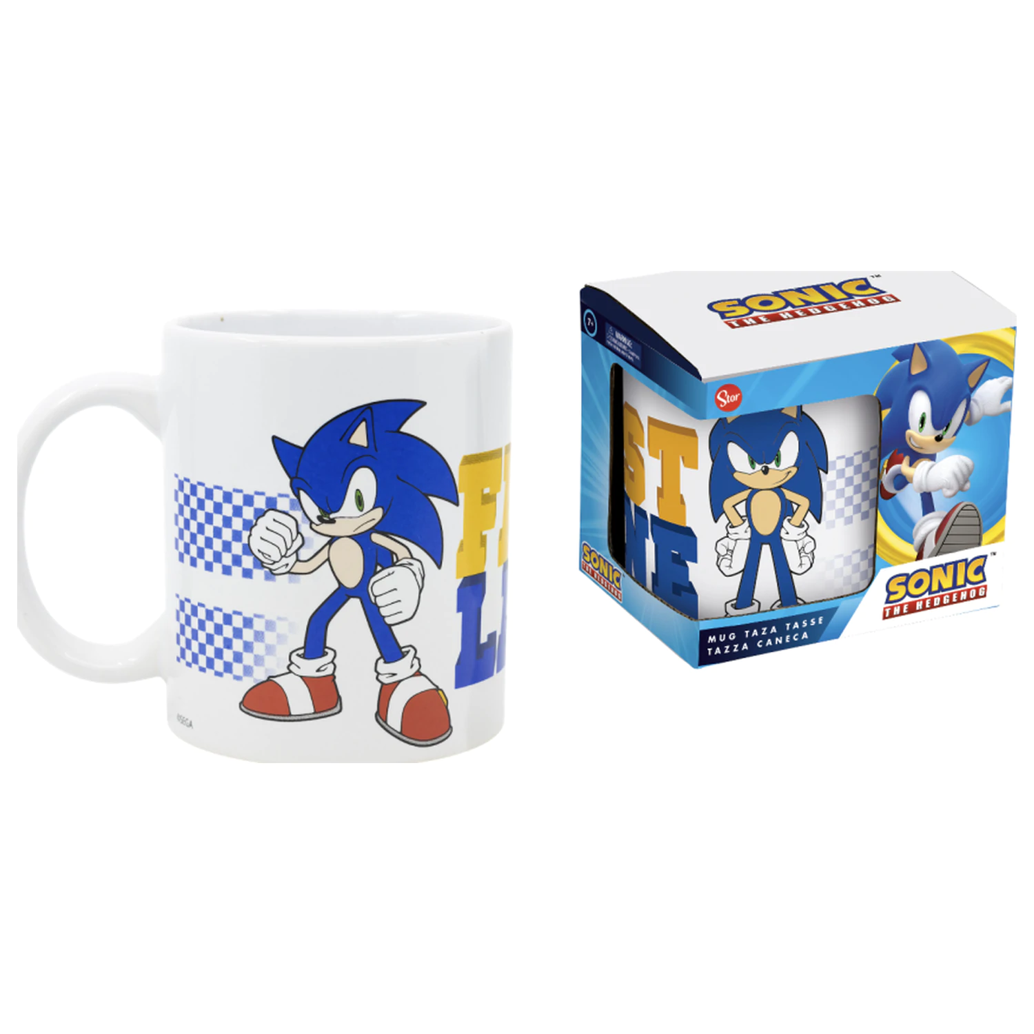 Sonic The Fat Lane Ceramic Mug 325 ml product photo