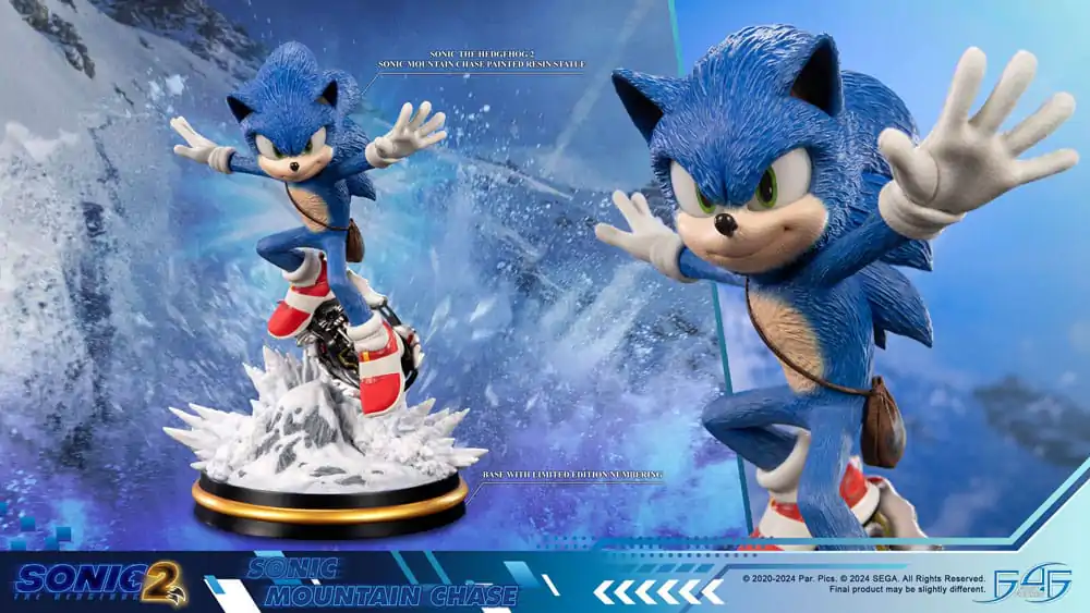Sonic the Hedgehog 2 Statue Sonic Mountain Chase 34 cm product photo