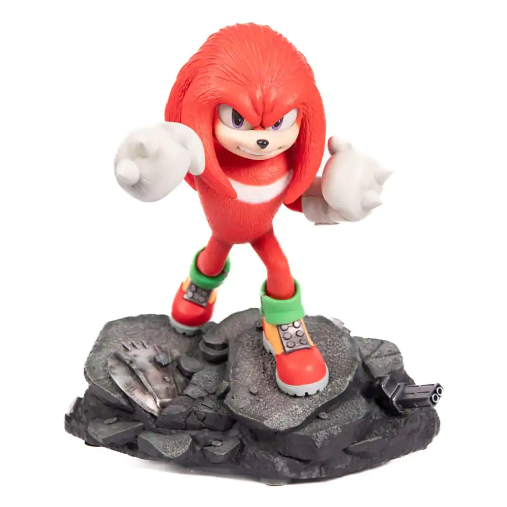 Sonic the Hedgehog 2 Statue Knuckles Standoff 30 cm termékfotó