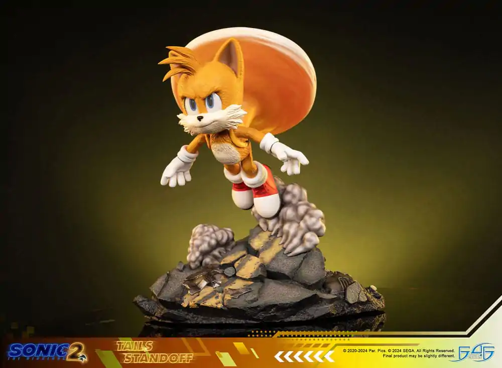 Sonic the Hedgehog 2 Statue Tails Standoff 32 cm termékfotó