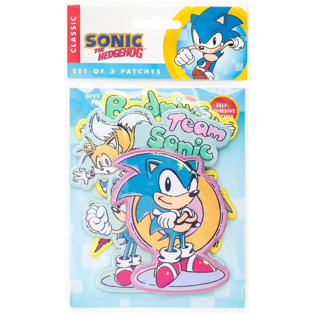 Sonic The Hedgehog 3 set patch product photo