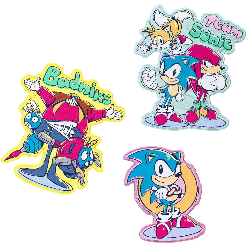 Sonic The Hedgehog 3 set patch product photo