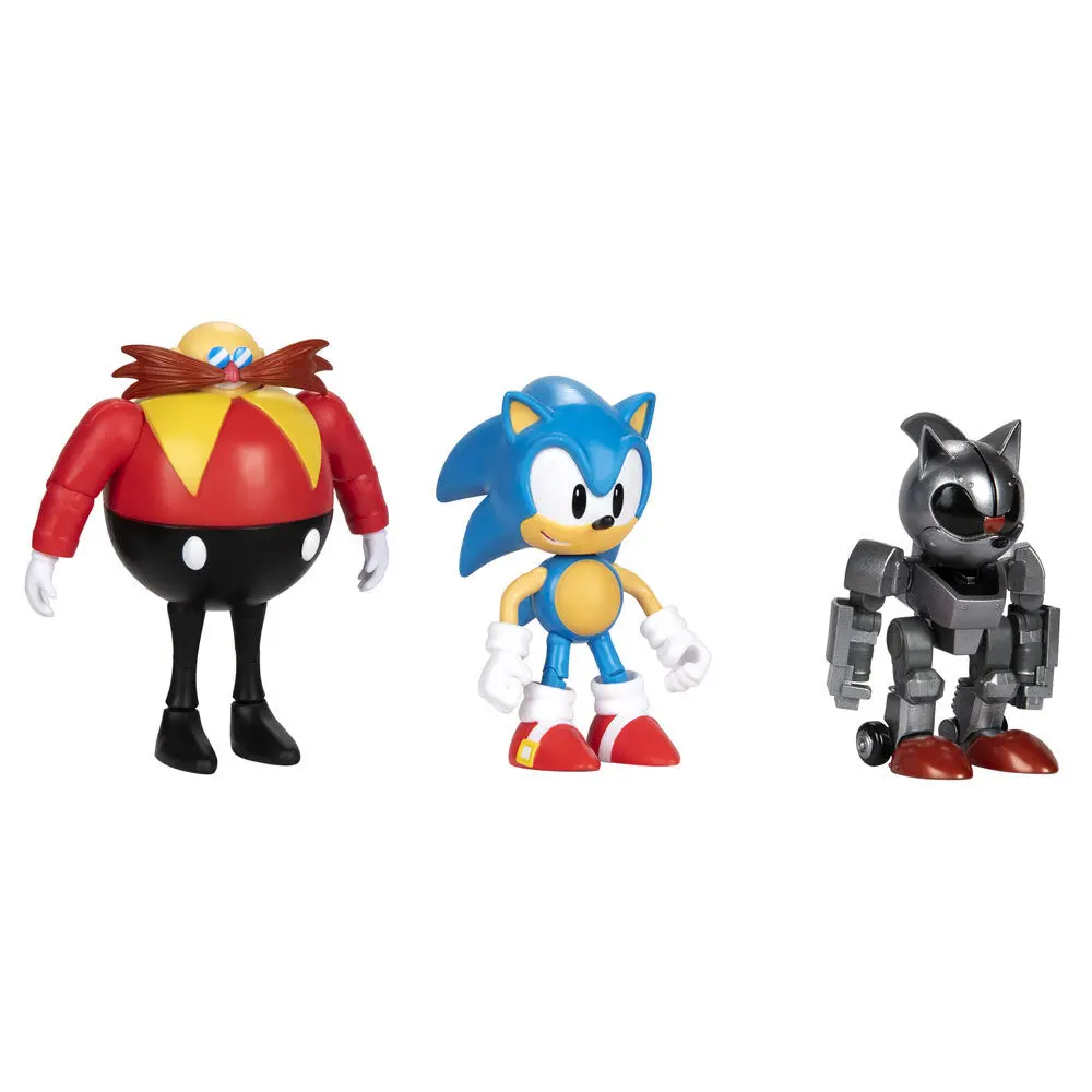 Sonic The Hedgehog 30Th Anniversary pack 3 figures 10cm product photo