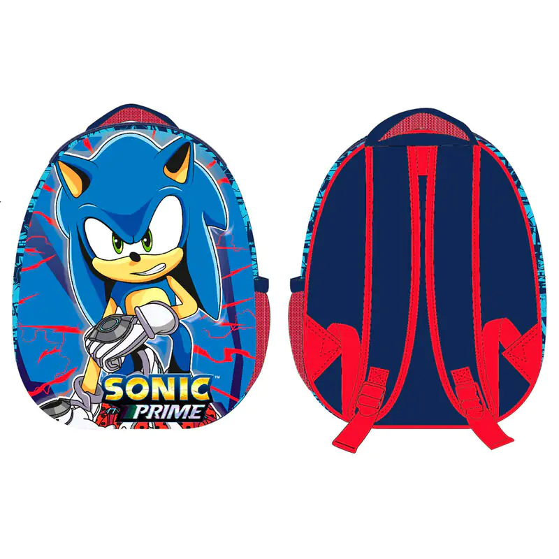 Sonic the Hedgehog 3D Eggy backpack 35cm product photo