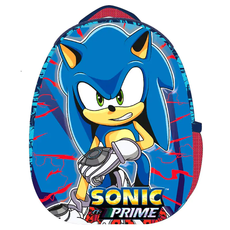 Sonic the Hedgehog 3D Eggy backpack 35cm product photo