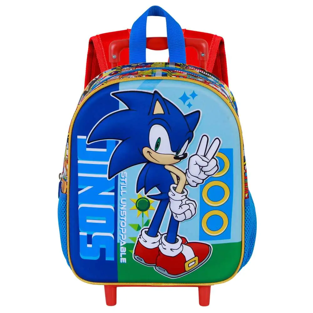 Sonic The Hedgehog 3D trolley 34cm product photo