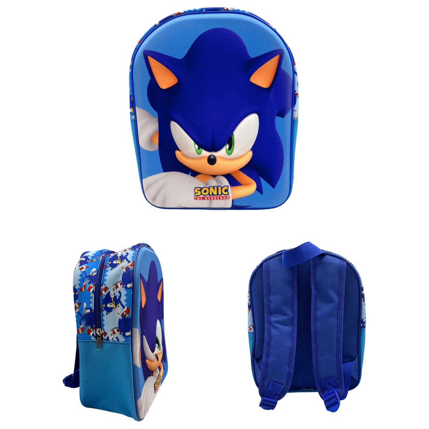 Sonic the Hedgehog 3D backpack 30cm product photo